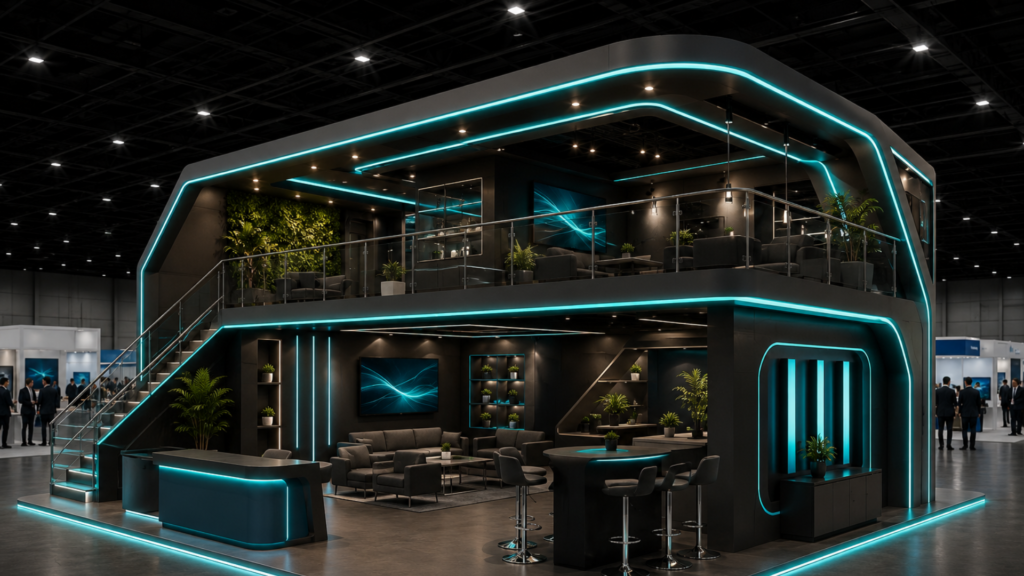 Create an Impactful Trade Show Booth in Lyon Exhibition Stand Builder