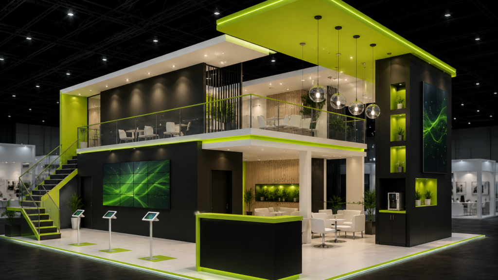 Leading Double Decker Exhibition Stand in Europe